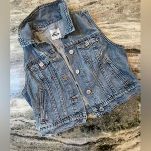 Old Navy Denim Vest XS